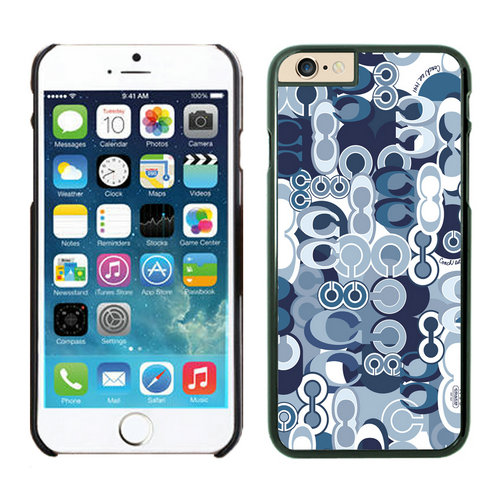 Coach Fashion C Blue iPhone 6 Cases FAP - Click Image to Close